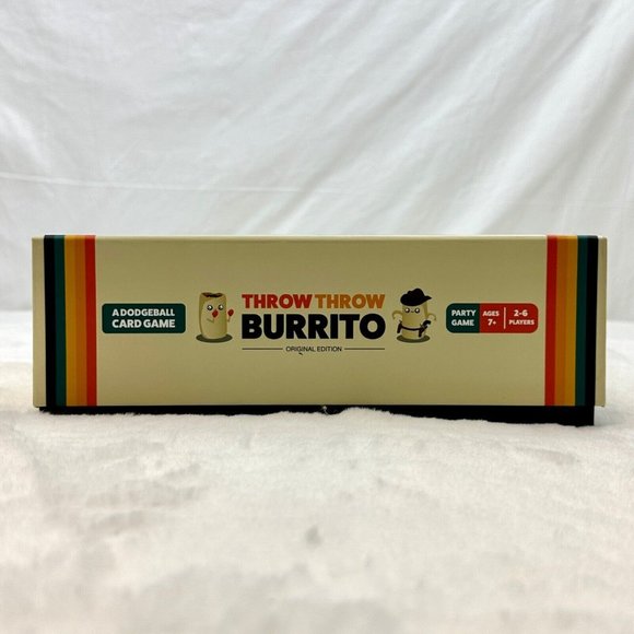 Throw Throw Burrito Dodgeball Card Game by Exploding Kittens 2019 100% Complete - Picture 6 of 8